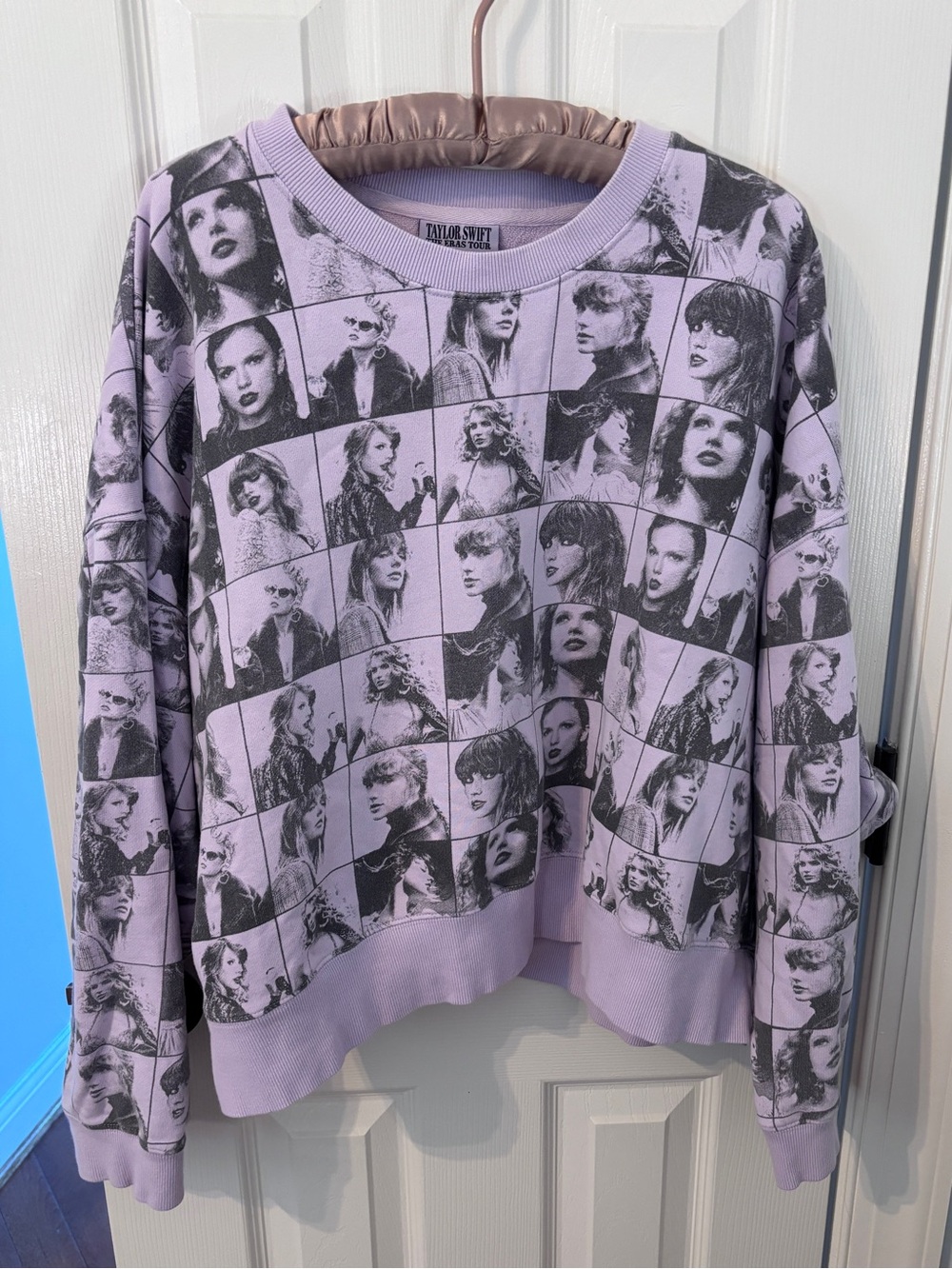 Taylor Swift Lavender Eras Tour Pullover Sweatshirt XL